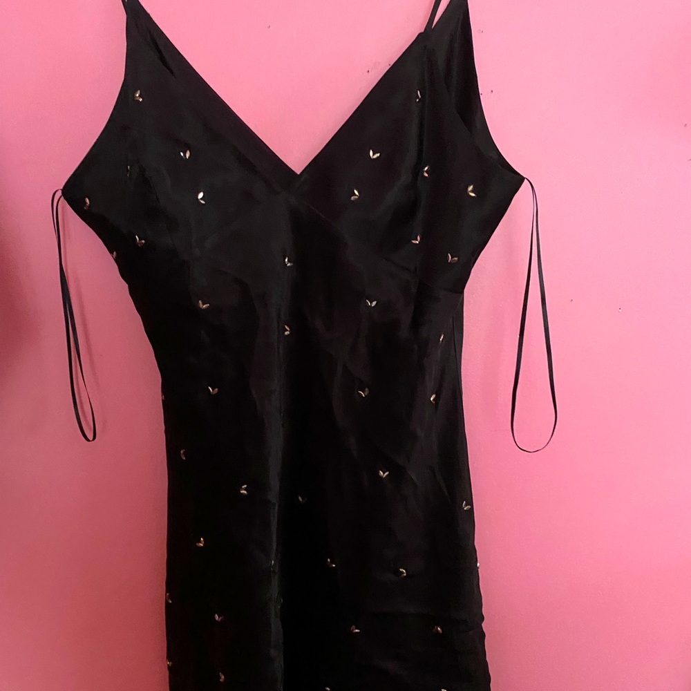 Little Black dress with razzle dazzle